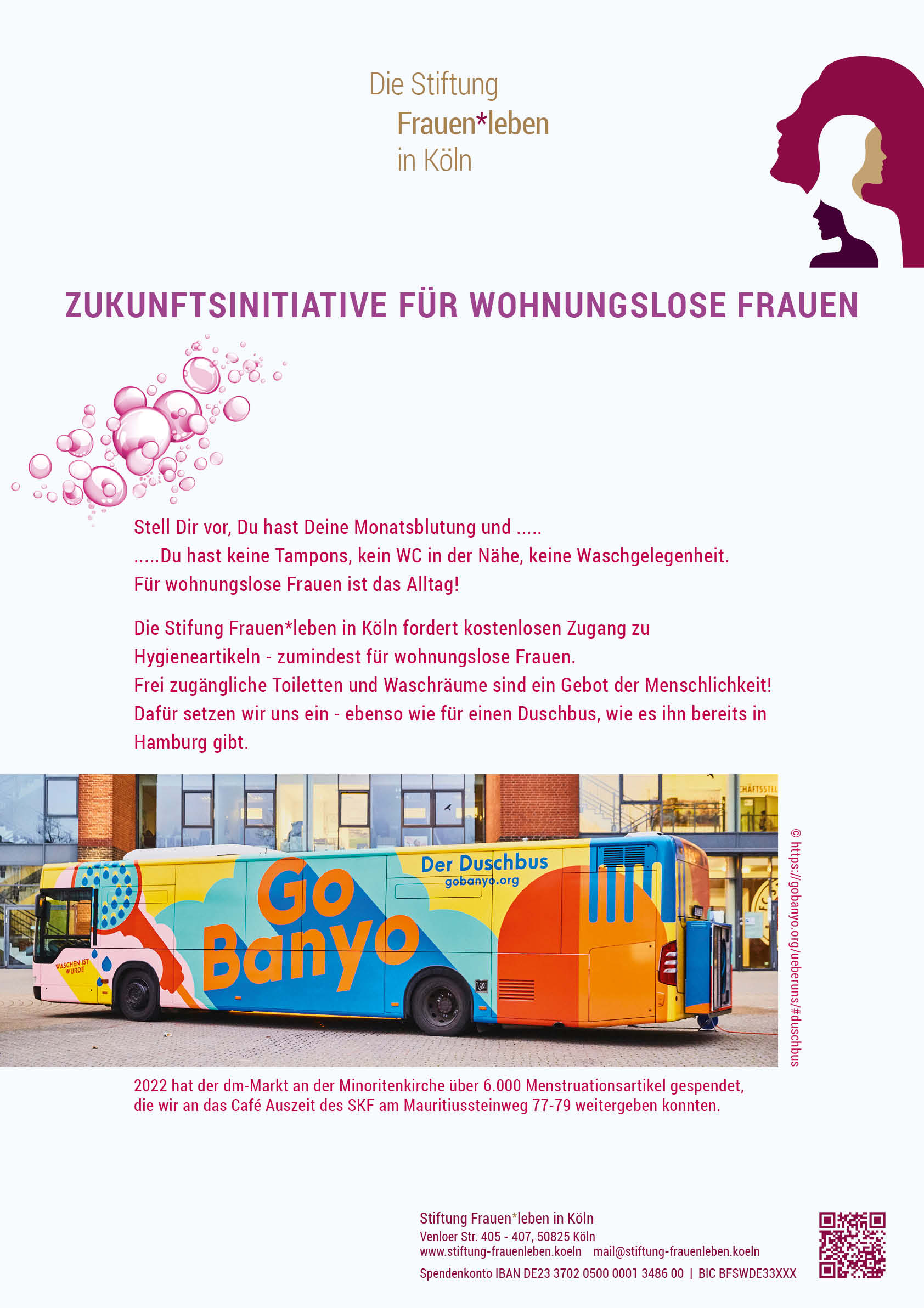 Plakat Stiftung Frauen*Leben