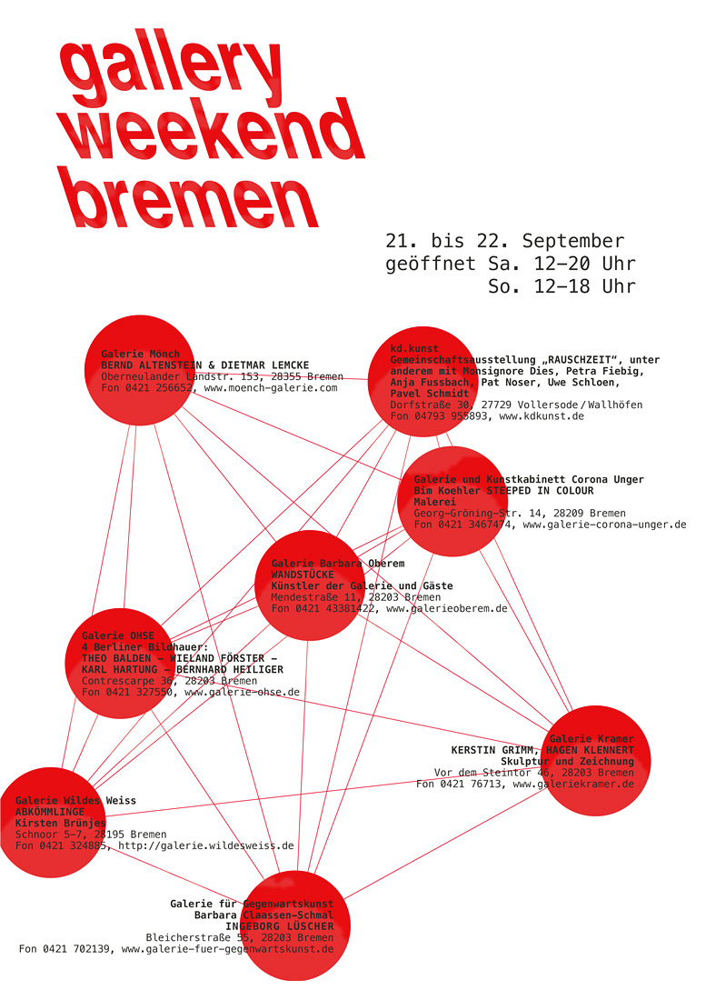 Flyer gallery weekend