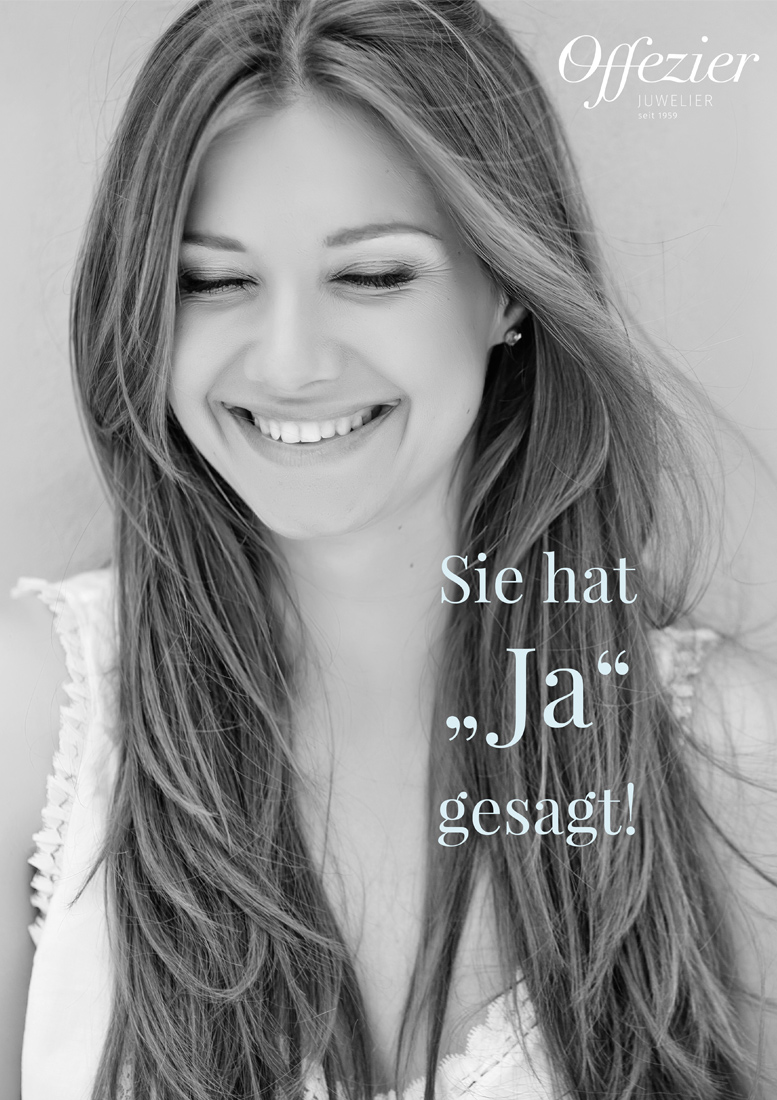 Plakat Heiratsantrag