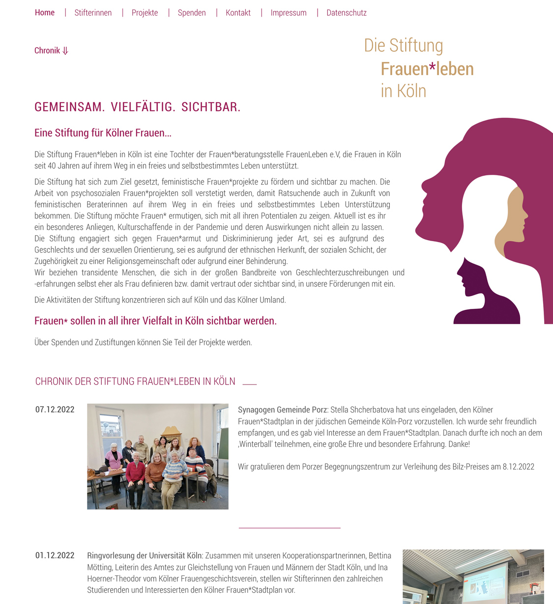 Stiftung Frauen*leben in Köln